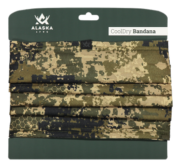 Бандана Alaska CoolDry Bandana, BlindTech Invisible																