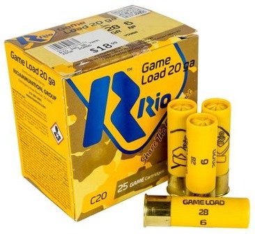 Набої RIO Load Game C20 NEW кал. 20/70 дріб №3