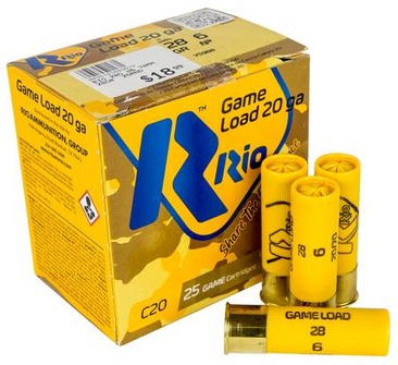 Набої RIO Load Game C20 FW NEW (без контейнера) кал. 20/70 дріб №3