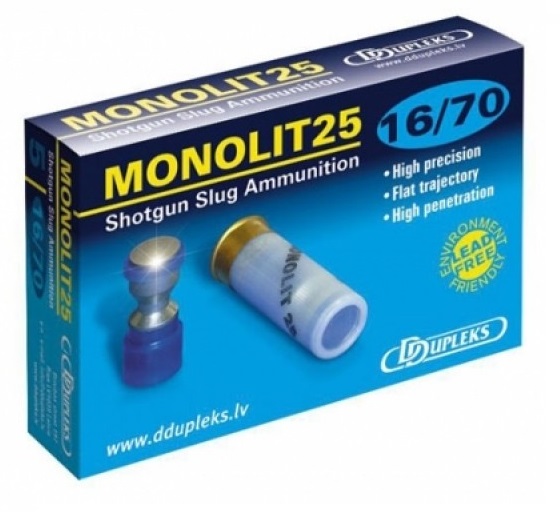 Куля  D Dupleks Monolit 25 кал. 16/70