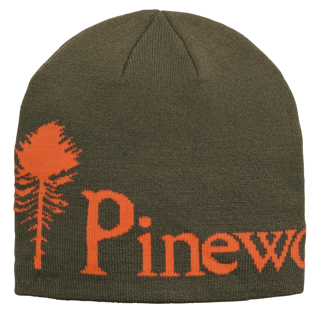 Шапка Pinewood Melange HAT Green/Orange
