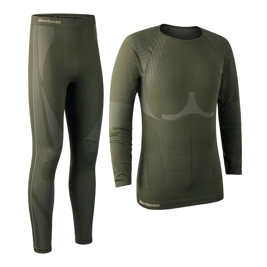 Термобілизна (комплект) DEERHUNTER Mens Performance Underwear Set 350 Forest Night