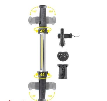 Професійна лампа Brevia LED 60см 8W COB 800lm 2200mAh