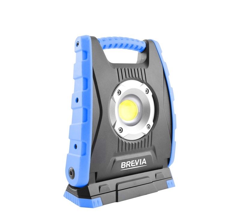 Професійна лампа Brevia LED 10W COB 1000lm 4400mAh Power Bank. Фото 2