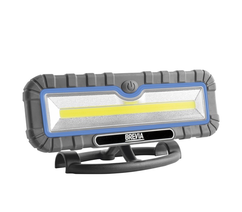 Професійна лампа Brevia LED 10W COB 1000lm 4000mAh Power Bank. Фото 2