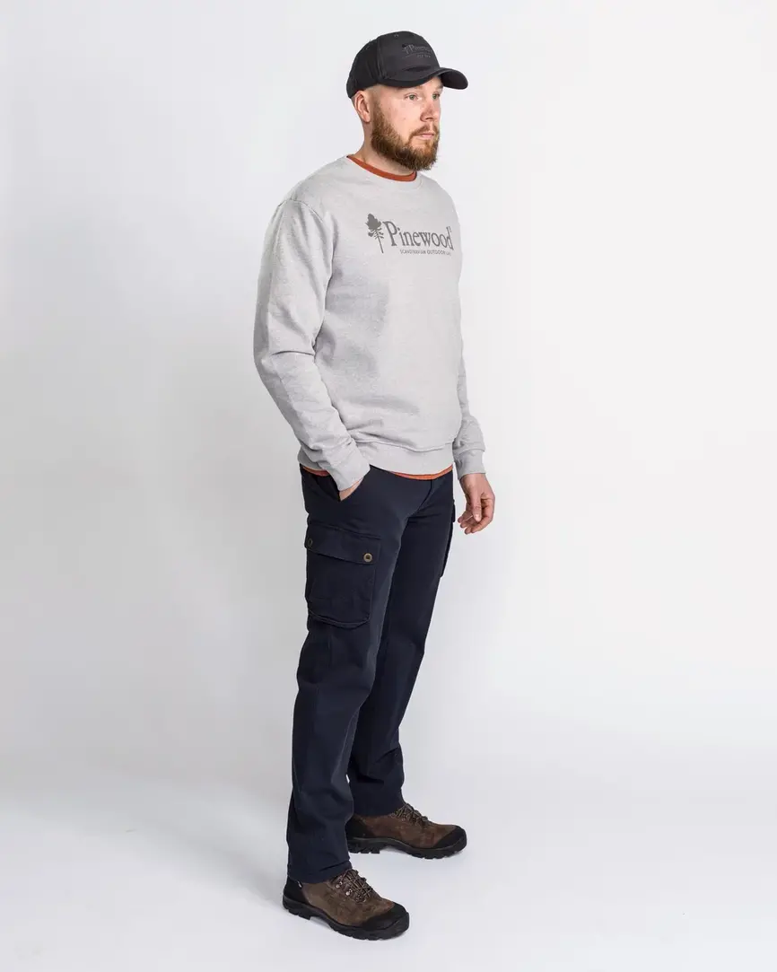 Светр Pinewood SUNNARYD SWEATER L.Grey Mel. Фото 3
