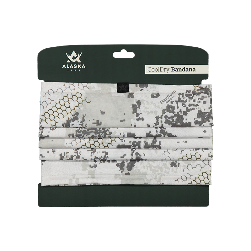 Бандана Alaska CoolDry Bandana, BlindTech Snow