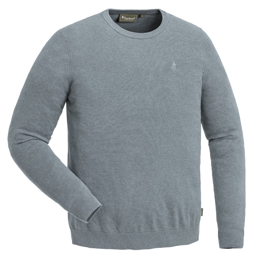 Светр Pinewood Värnamo Crewneck Knit  Sweater Storm Blue 