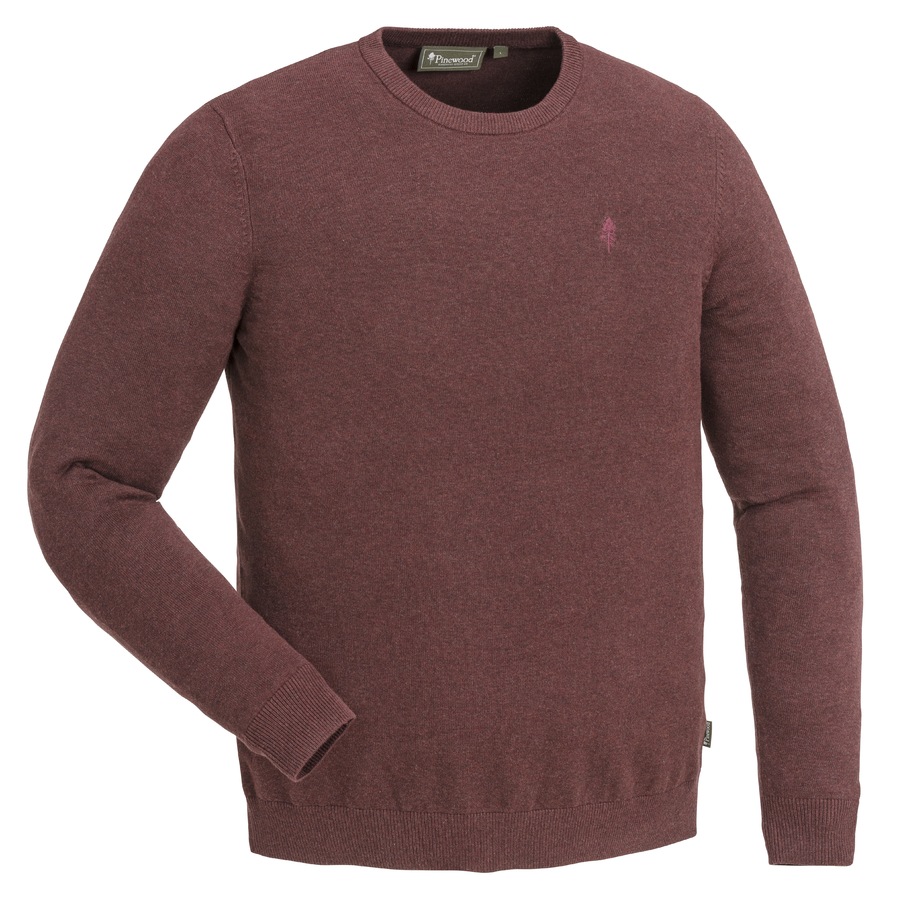 Светр Pinewood Värnamo Crewneck Knit  Sweater D.Copper Mel 
