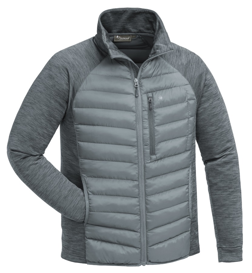 Флісова куртка Pinewood Abisko Hybrid POWER FLEECE JKT StormBlue/D. Strom Blue 