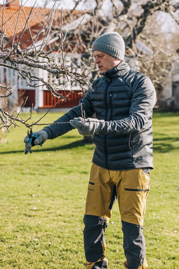 Флісова куртка Pinewood Abisko Hybrid POWER FLEECE JKT Smoke Black/D. Grey. Фото 2