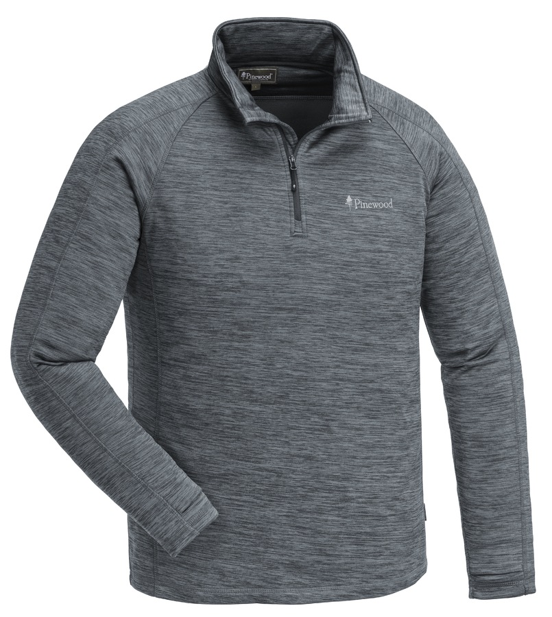 Термобілизна (верх) Pinewood Abisko Midlayer HALF ZIP D.Storm Blue Mel