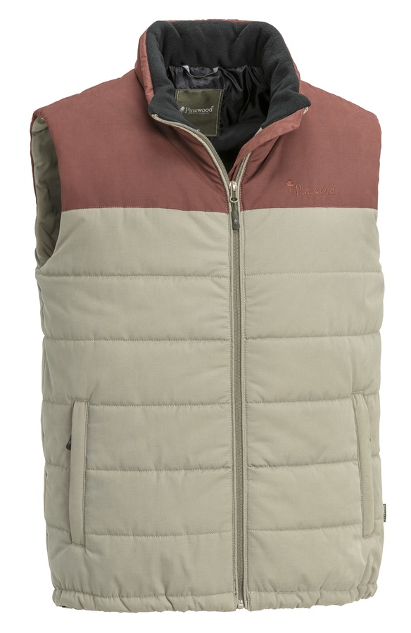 Жилет Pinewood Varnamo Padded VEST Mole Brown/D.Coppe