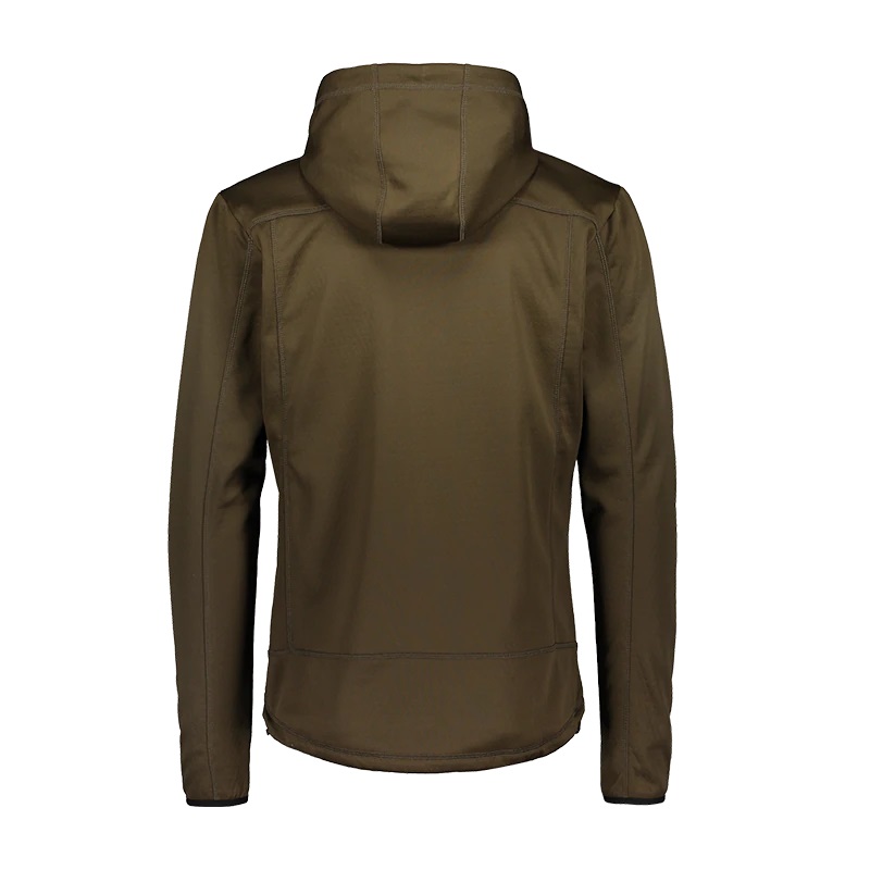 Куртка Alaska Sniper Ms P.fleece Hoodie, Moss Brown. Фото 3