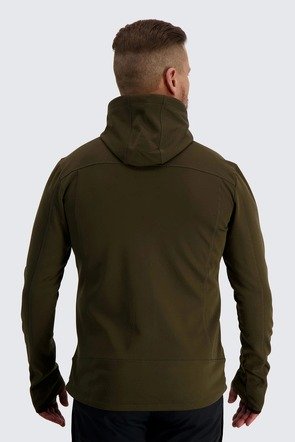 Куртка Alaska Sniper Ms P.fleece Hoodie, Moss Brown