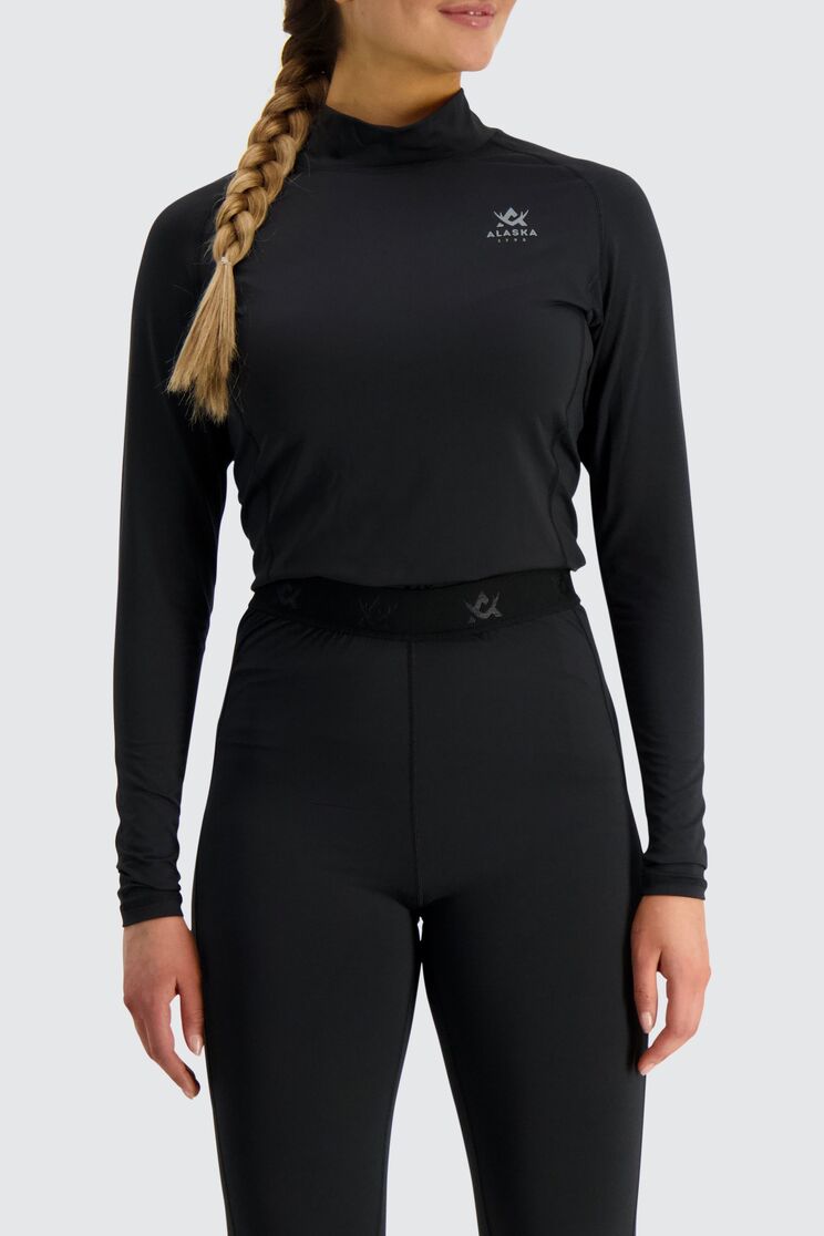  Комплект жіночої термобілизни Alaska CoolDry Ws Base Layer Set, Black. Фото 3