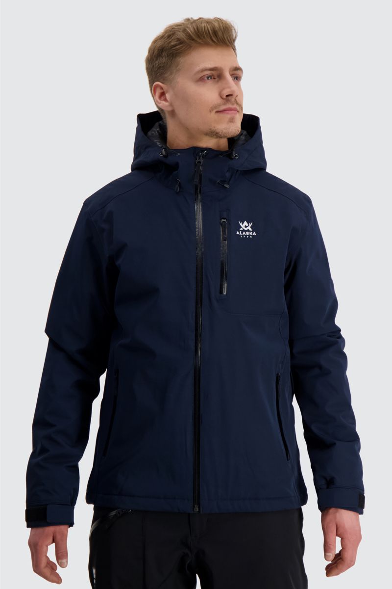 Куртка Alaska Seward Ms Padded Jacket, Dark Blue. Фото 3