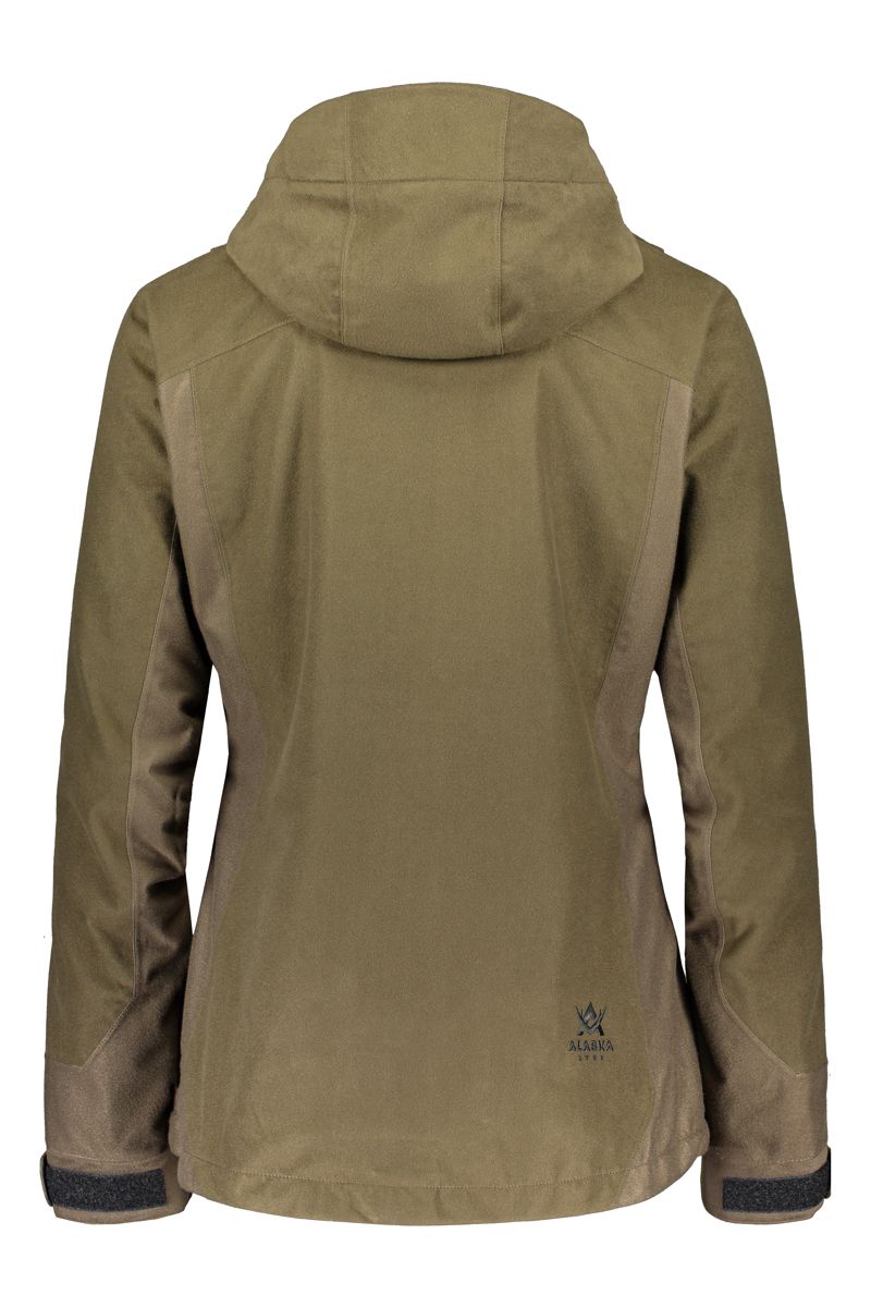 Жіноча куртка Alaska Superior II Ws Jacket, Moss Brown. Фото 2