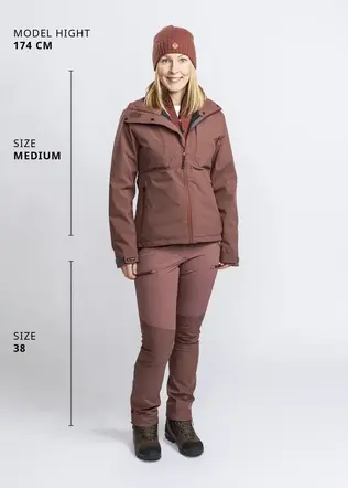 Штани жіночі Pinewood Abisko/Brenton Marron Rose