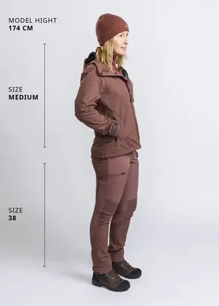 Штани жіночі Pinewood Abisko/Brenton Marron Rose