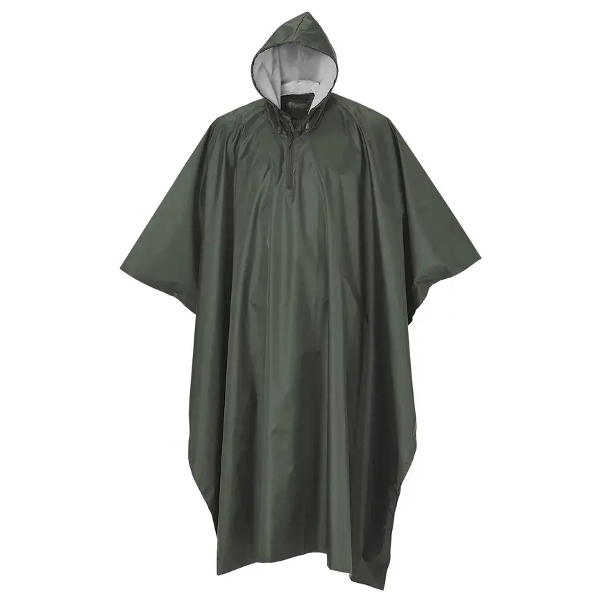 Плащ протидощовий Pinewood Rainfall Green One PONCHO