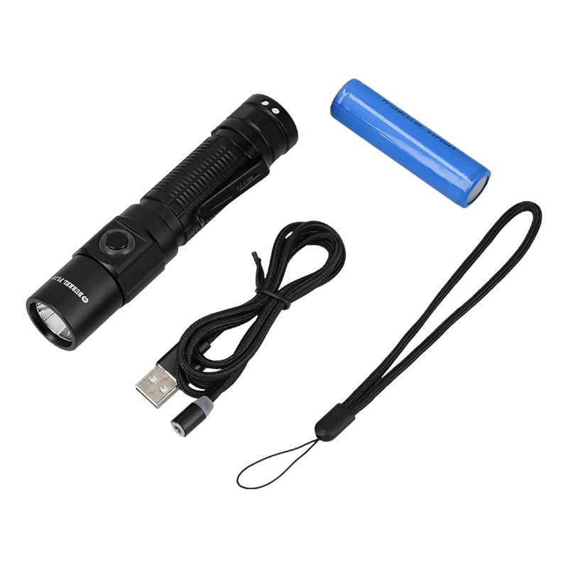 Ліхтарик Burrel FL10 - rechargeable flashlight, 1000lm