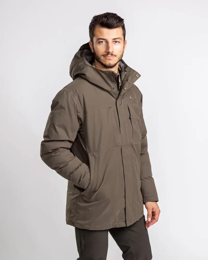 Куртка  Pinewood Varnamo Padded JKT Earth  Brown. Фото 3