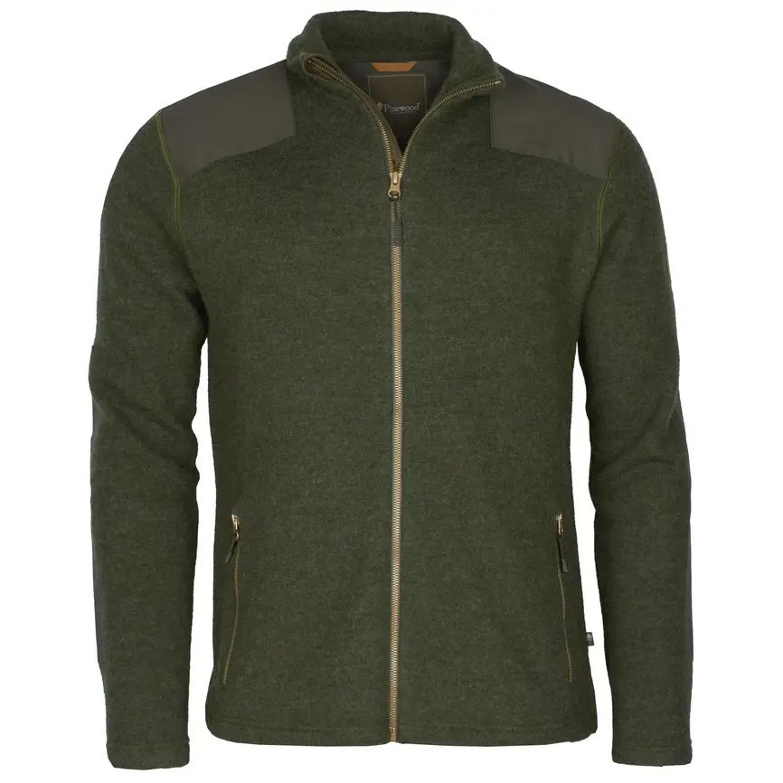 Куртка  Pinewood Lappland Wool Full ZIP Green Mel