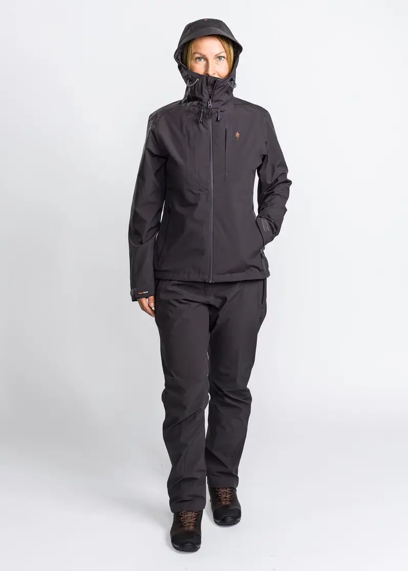 Куртка жіноча Pinewood Abisko/Telluz 3L JKT WMN D.Anthrac. Фото 4