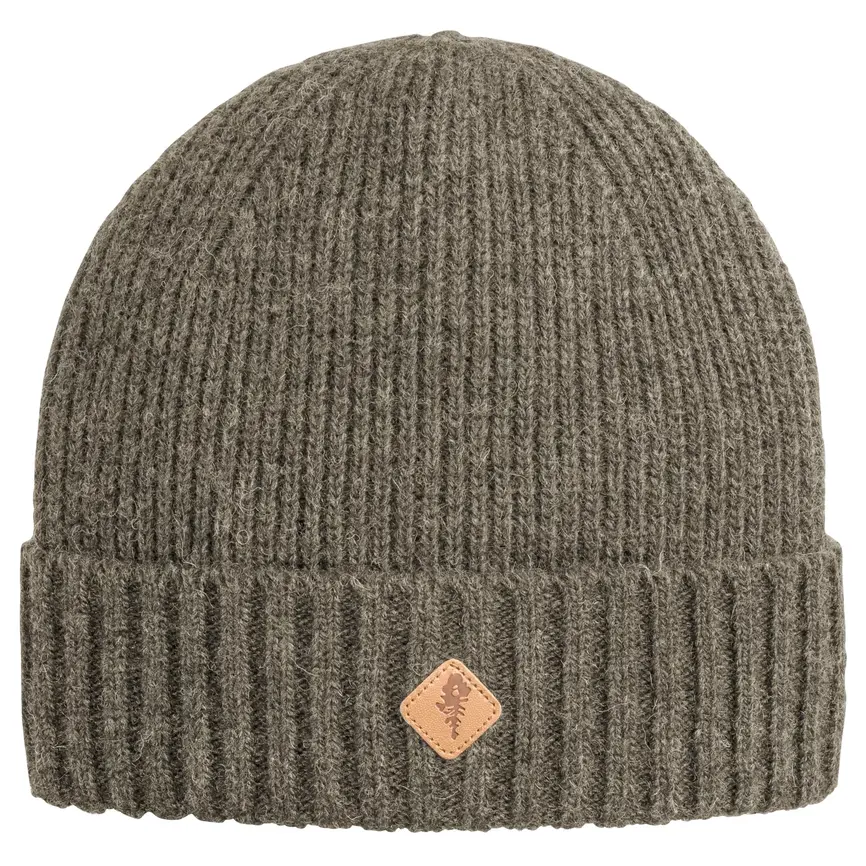 Шапка Knitted Wool Black/Grey Rusty Pink One
