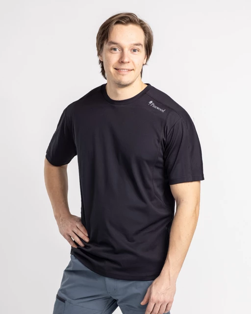 Футболка Pinewood Finnveden Function T-SHIRT Black . Фото 3