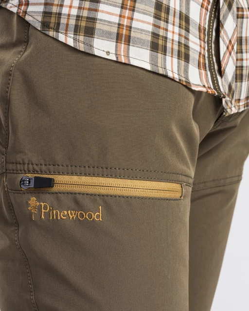 Штани Pinewood Finnveden Trail Stretch TRS-C Earth Brown. Фото 3