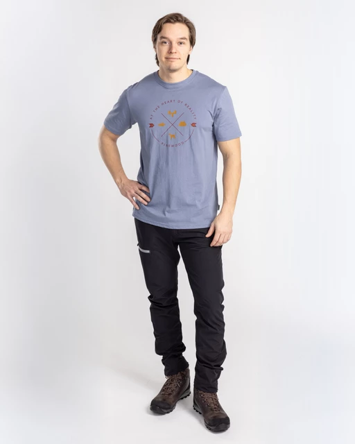 Футболка Pinewood Finnveden Trail T-SHIRT M Shadow Blu . Фото 3
