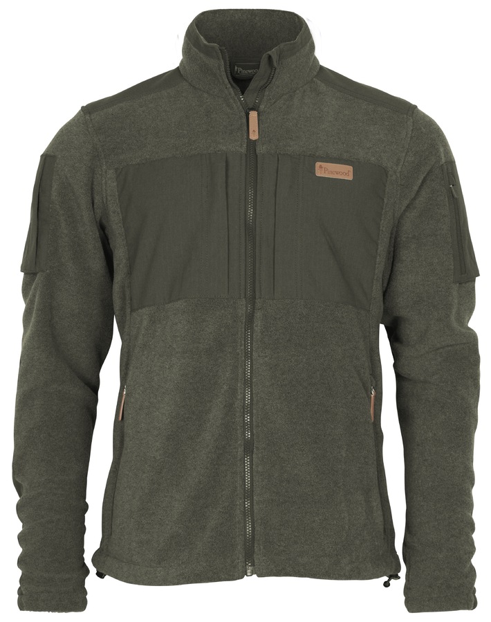 Куртка Pinewood Lappland Rough Fleece JKT Olive Mel/D.Olivev 