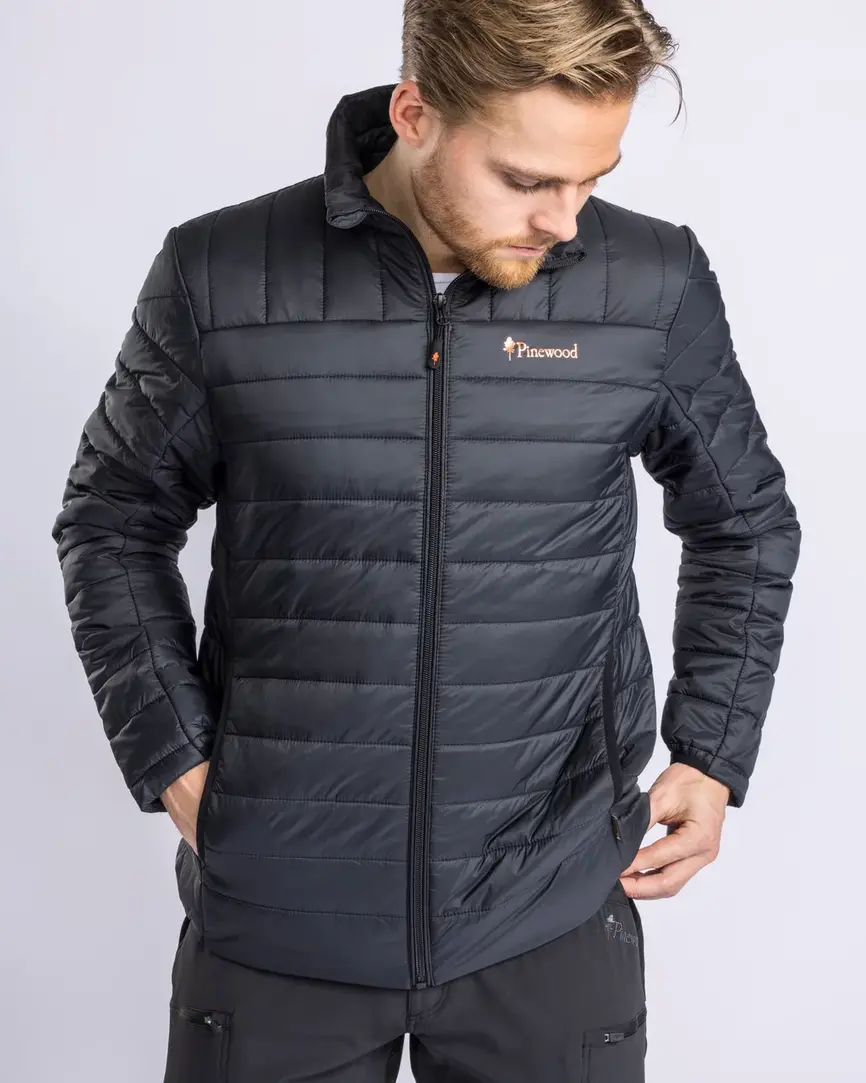 Куртка Pinewood ABISKO INSULATION LITE JACKET Black. Фото 4