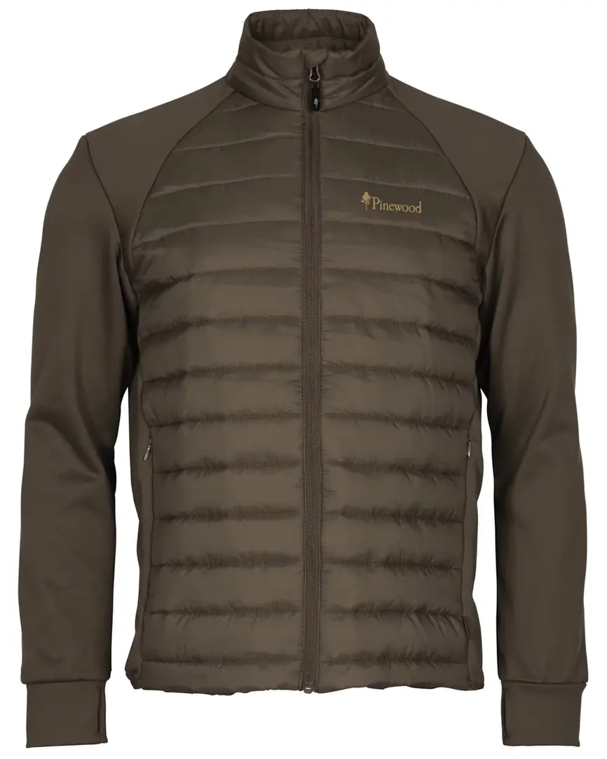 Куртка Pinewood FINNVEDEN HYBRID POWER FLEECE JACKET M’S DUSTY BROWN