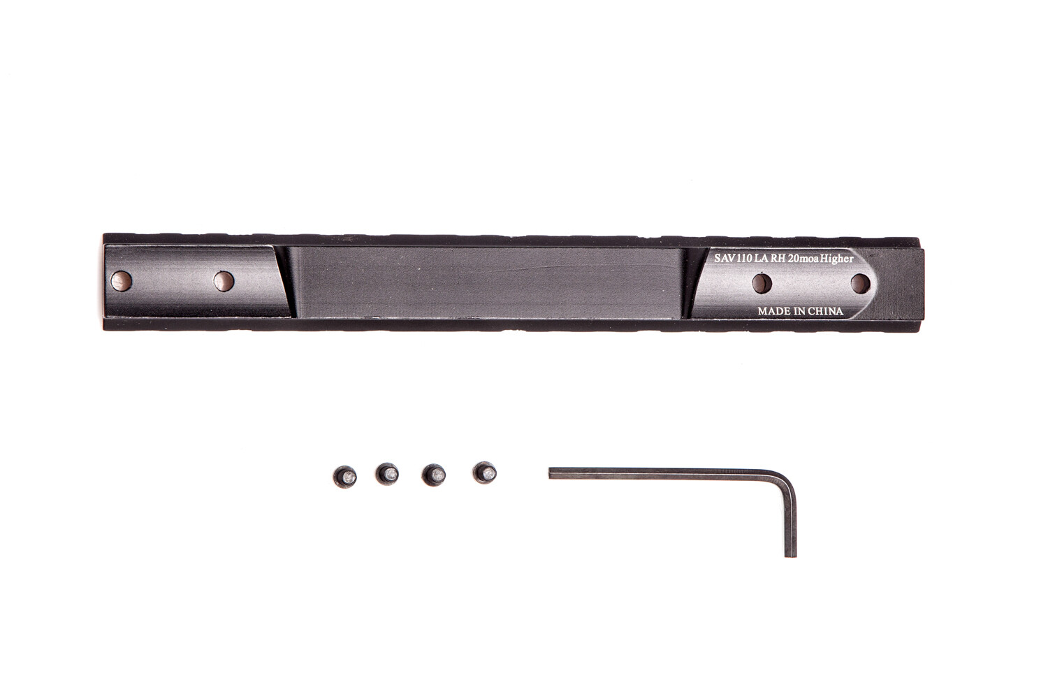 Планка Picatinni 20MOA Millett до Savage Accu-Trigger Long Matte. Фото 3