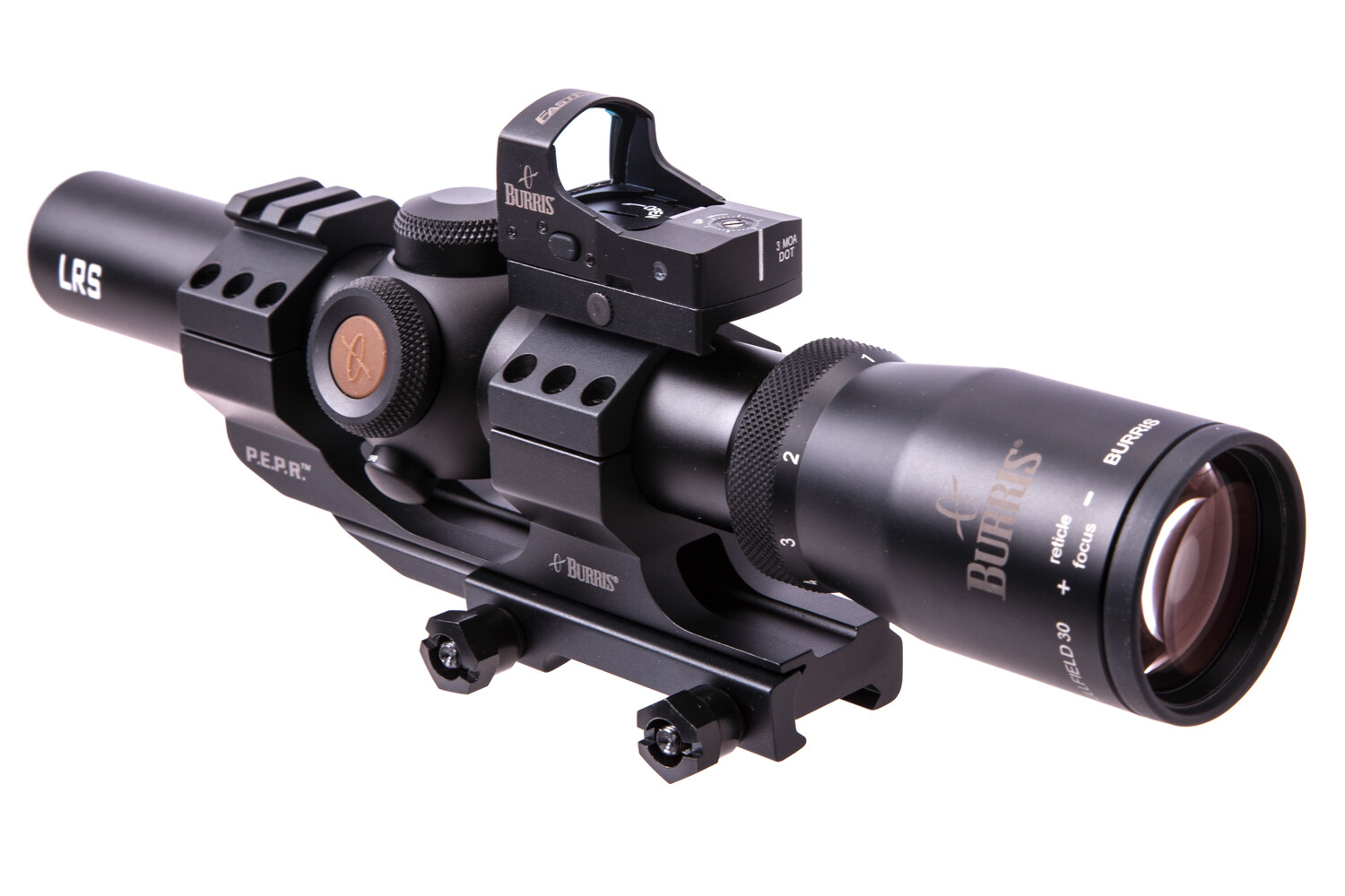 Приціл оптичний Burris FF Tac 30, 1X-4X-24mm LRS, Ball W / FF. Фото 4