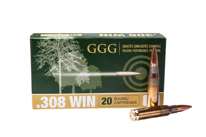 GGG кал.308Win HPBT 168 gr, 10.89 г