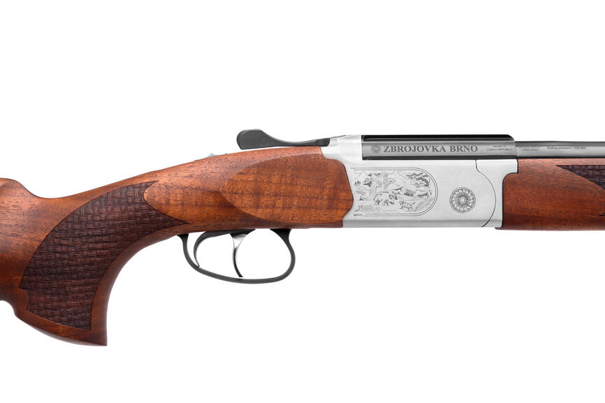 Рушниця комбінована CZ Brno Combo 12x76 / 30-06 (з кейсом). Фото 2