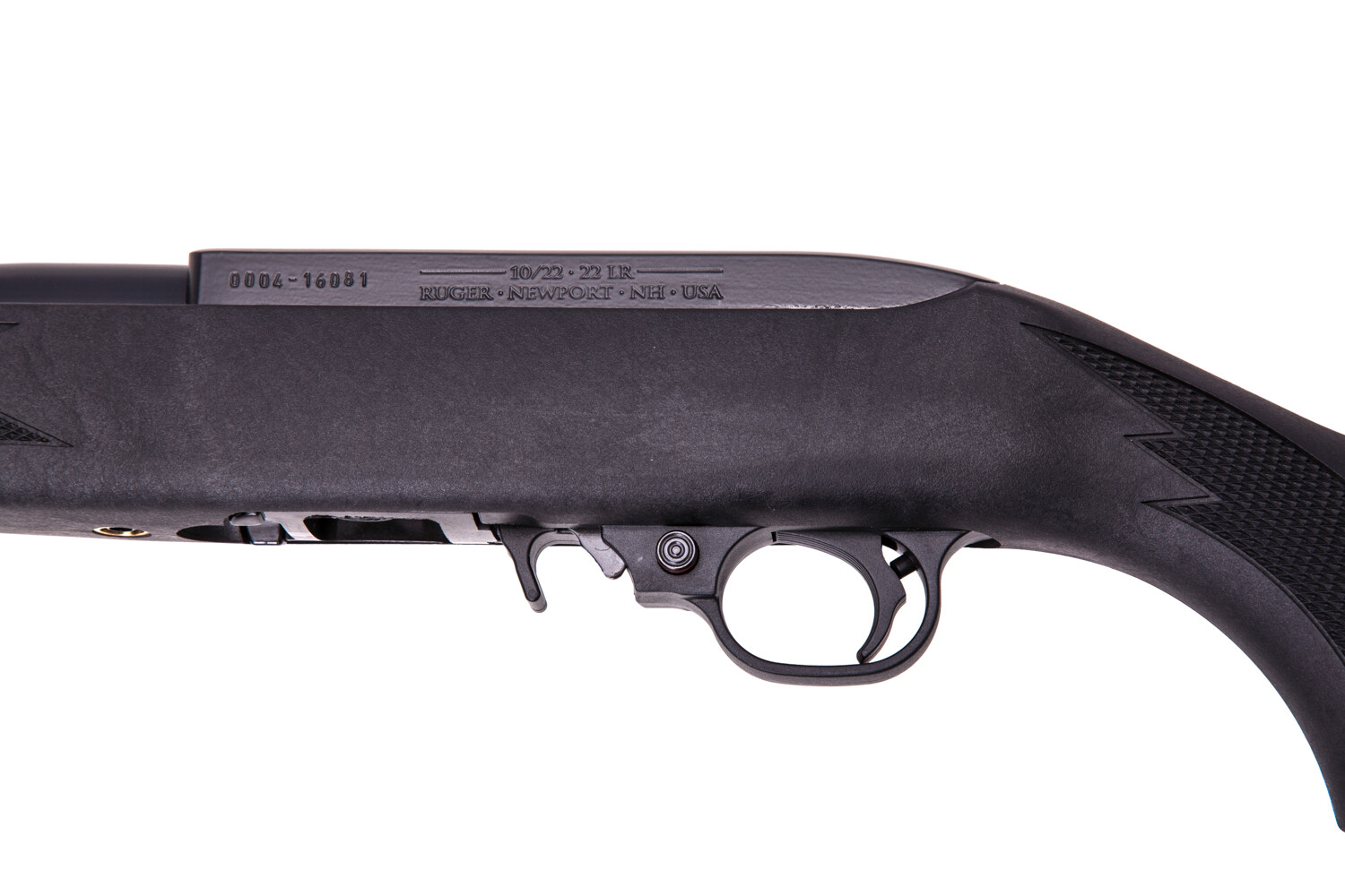 01261 Карабін мисливський RUGER "10/22-FS" Carbine 22LR Black Synthetic 16''. Фото 4