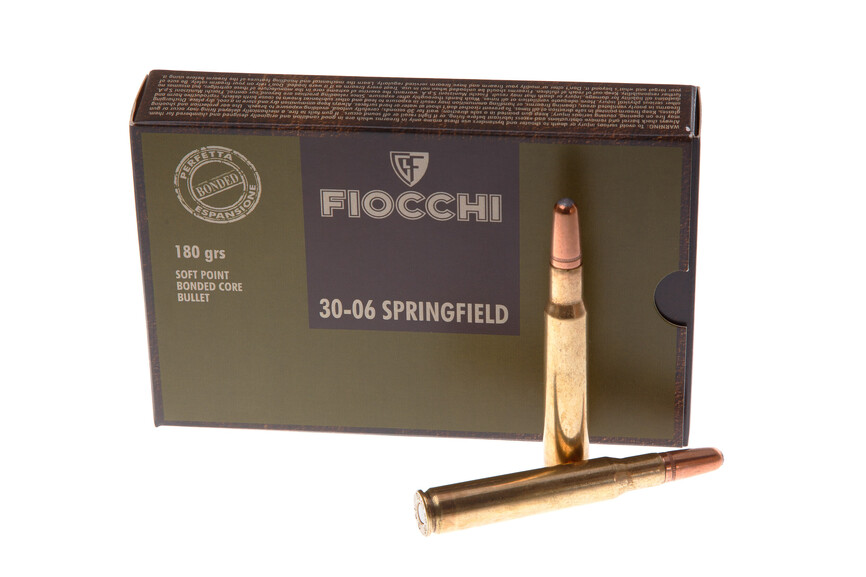 Патрон нарізний Fiocchi 30-06 Springfield SP, 11.66 г (180 Gr)