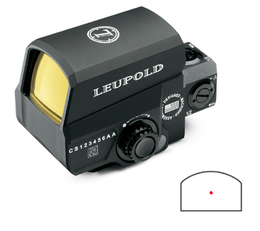 Комплект приціл приціл Leupold D-EVO 6x20mm + Leupold LCO Red Dot
