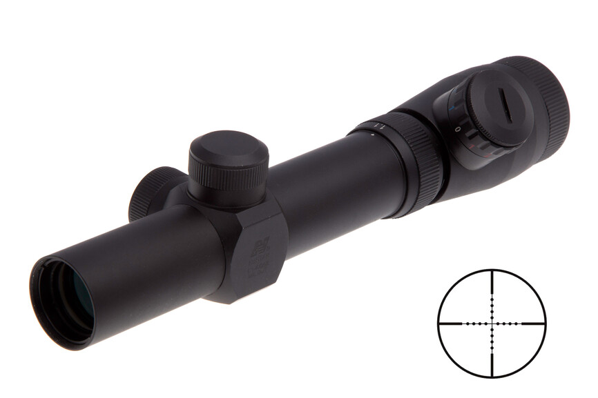Приціл оптичний NcStar Sporting Scope 1.1-4x25