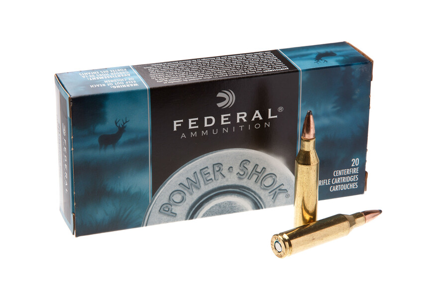 Патрон нарізний Federal Power-Shok 243 Win JSP 5,18 г (80GR)