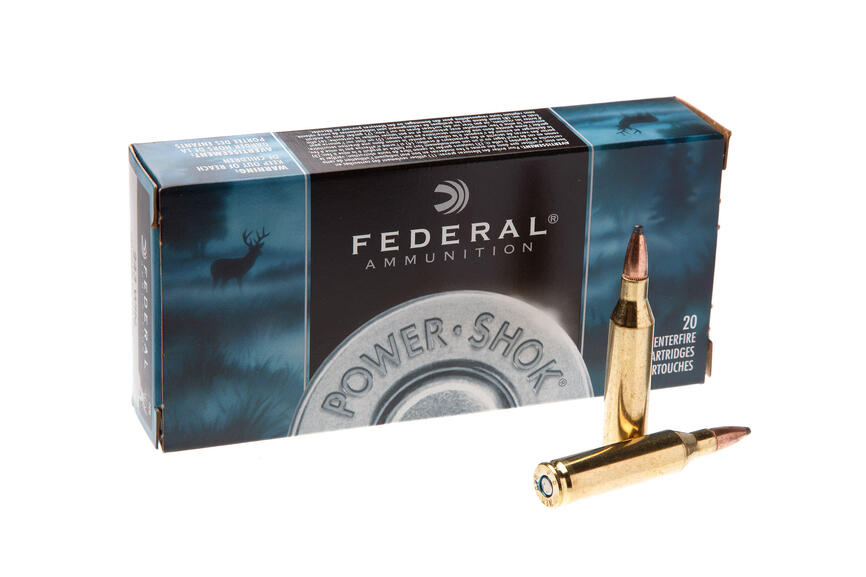 Патрон нарізний Federal Power-Shok 243 win JSP 100GR (6,48 г)