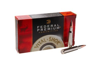 Патрон нарізний Federal V•Shok, 30-06, куля 180 GR (11,66 г), NOSLER PARTITION