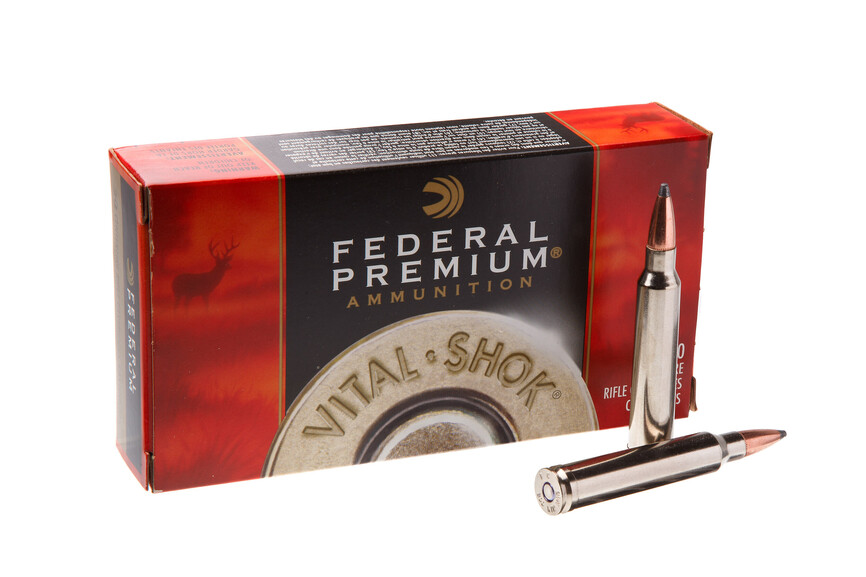 Патрон нарізний Federal Vital-Shok, 300 Win Mag, куля 165 GR (10,69 г), NOSLER PARTITION