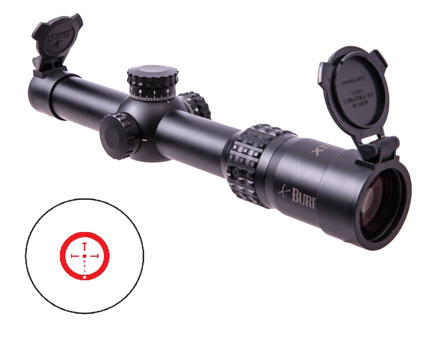 Приціл оптичний Burris XTRII 1x-5x-24mm ILL Ballistic CQ Mil