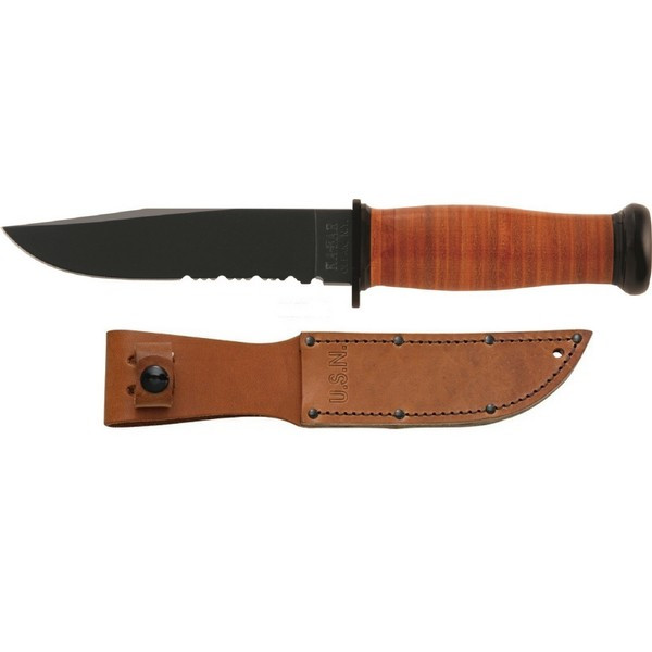 Ніж KA-BAR "Mark I", полусеррейтор